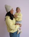MERINO KNIT BEANIE BEIGE