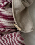 MERINO WOOL FLEECE JACKET BEIGE