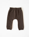 MERINO KNIT LEGGINGS BROWN