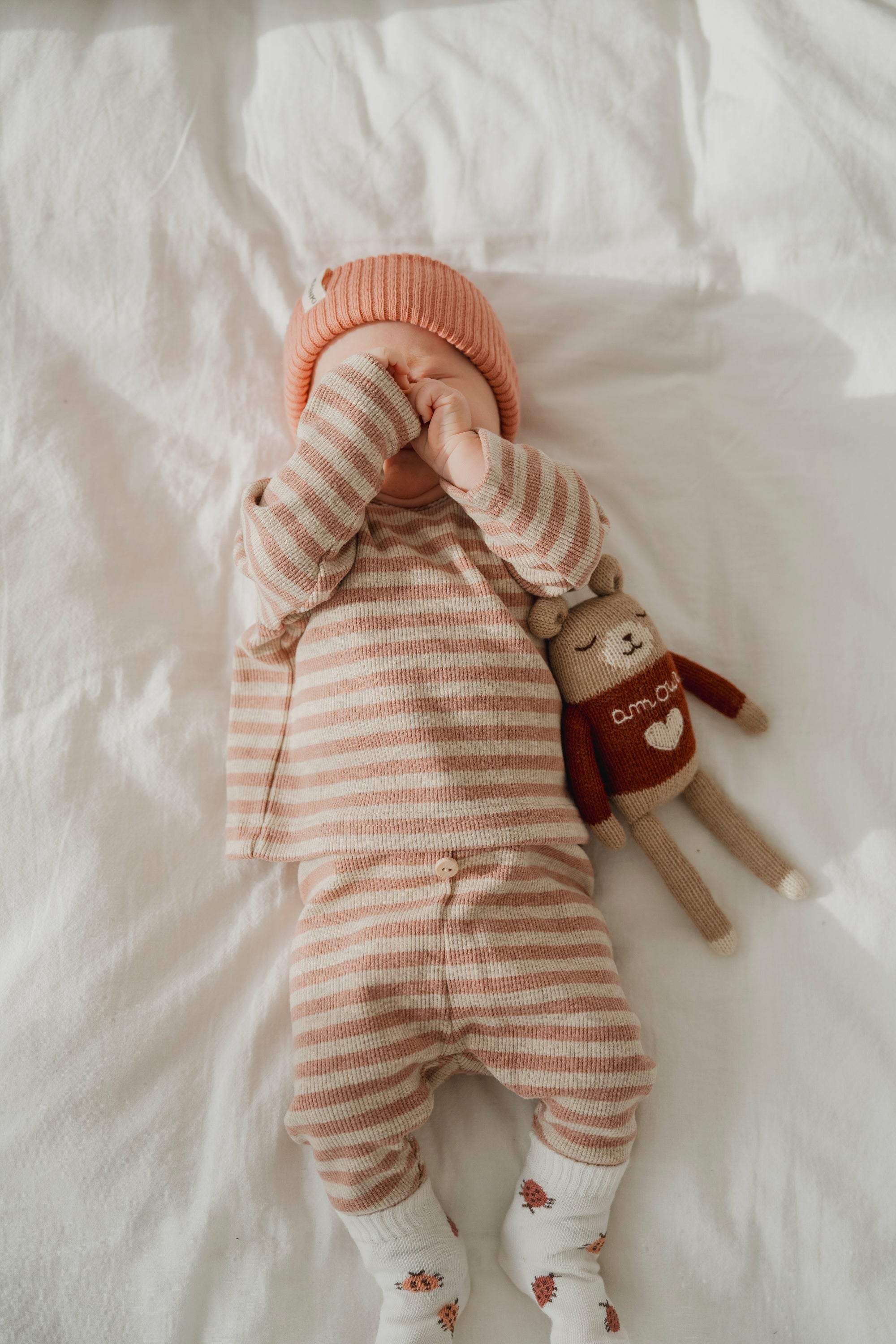 SOFT RIB SHIRT BLUSHED PEACH