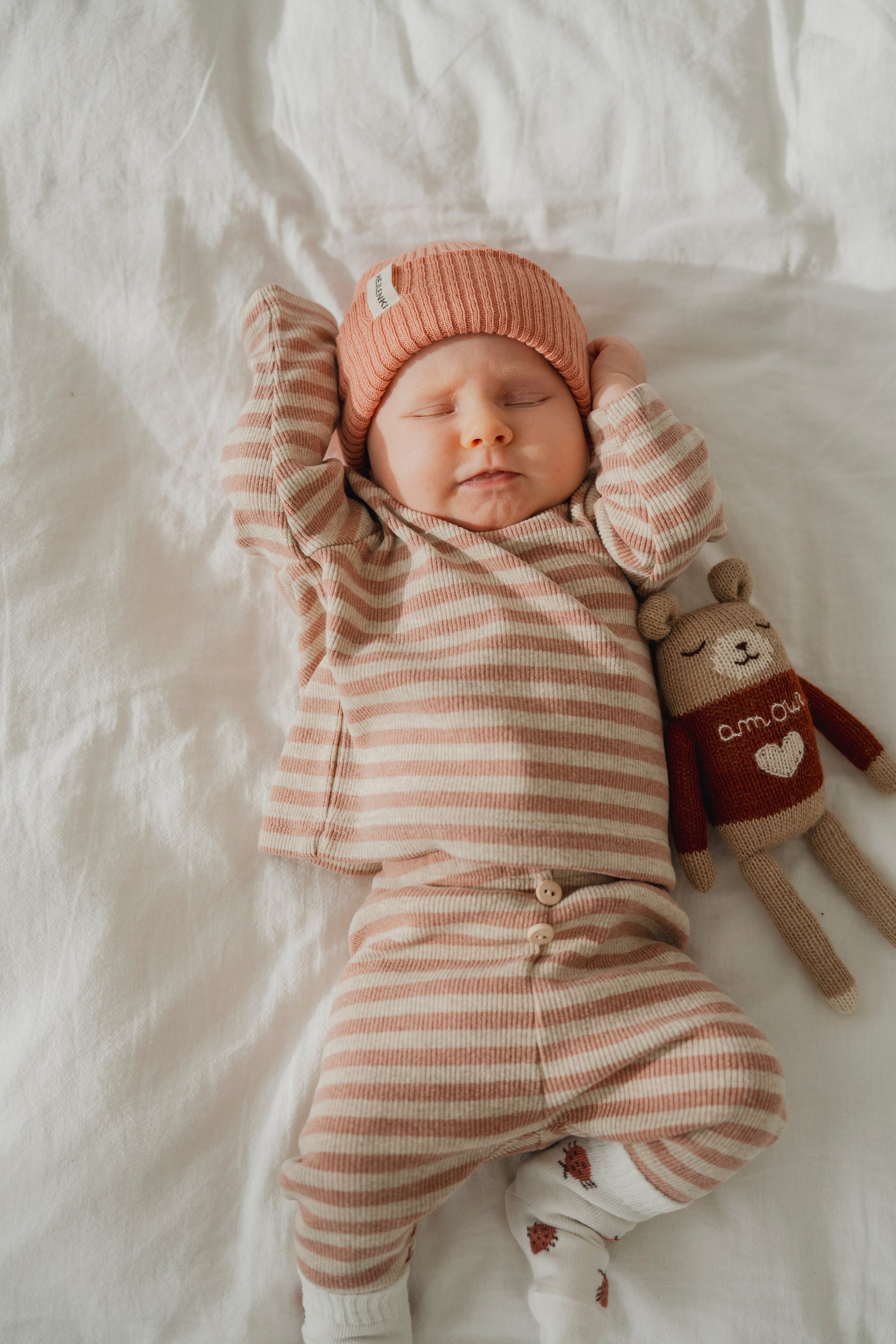 SOFT RIB SHIRT BLUSHED PEACH