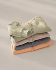 ORGANIC FLEECE JACKET BEIGE