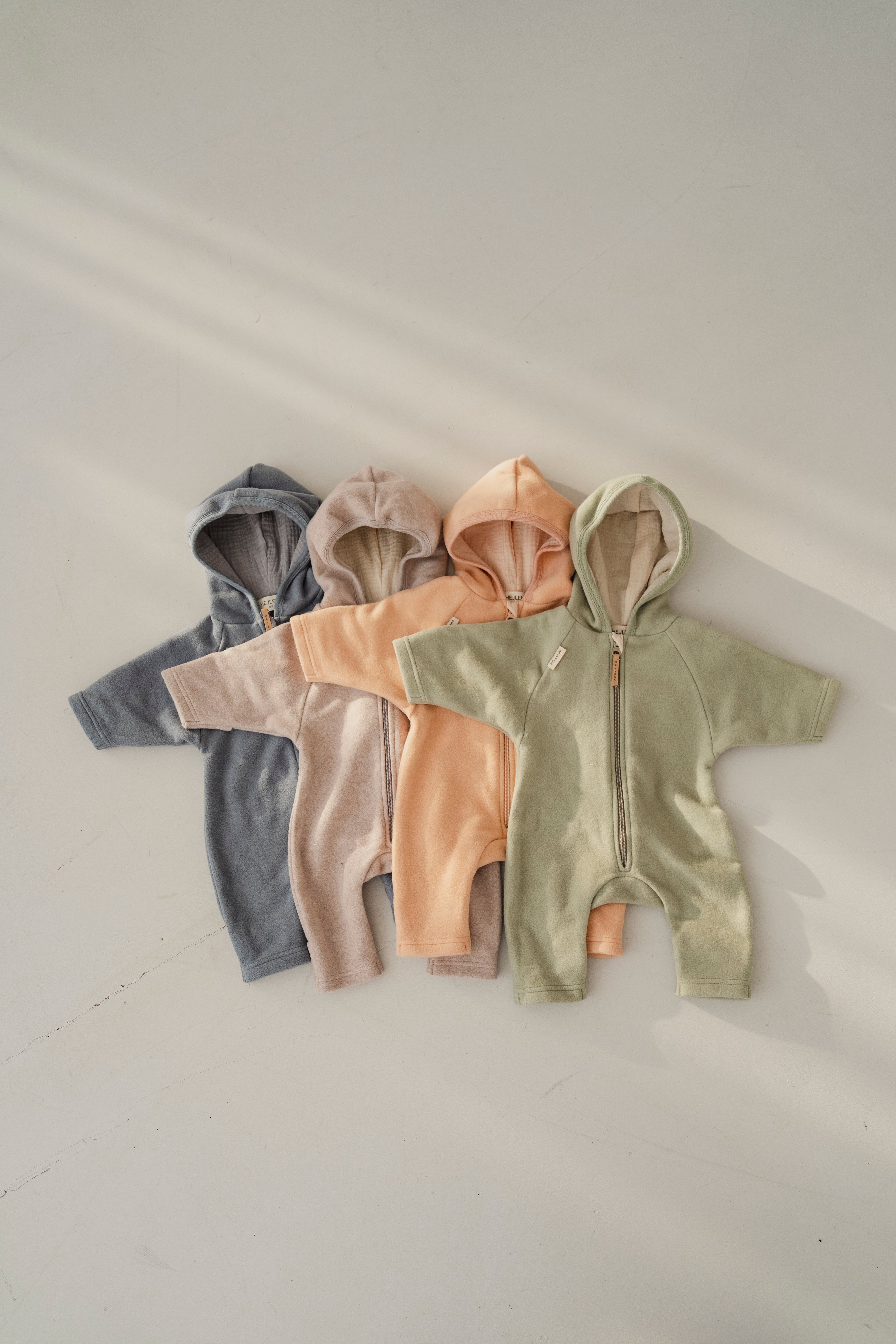 ORGANIC FLEECE OVERALL BEIGE