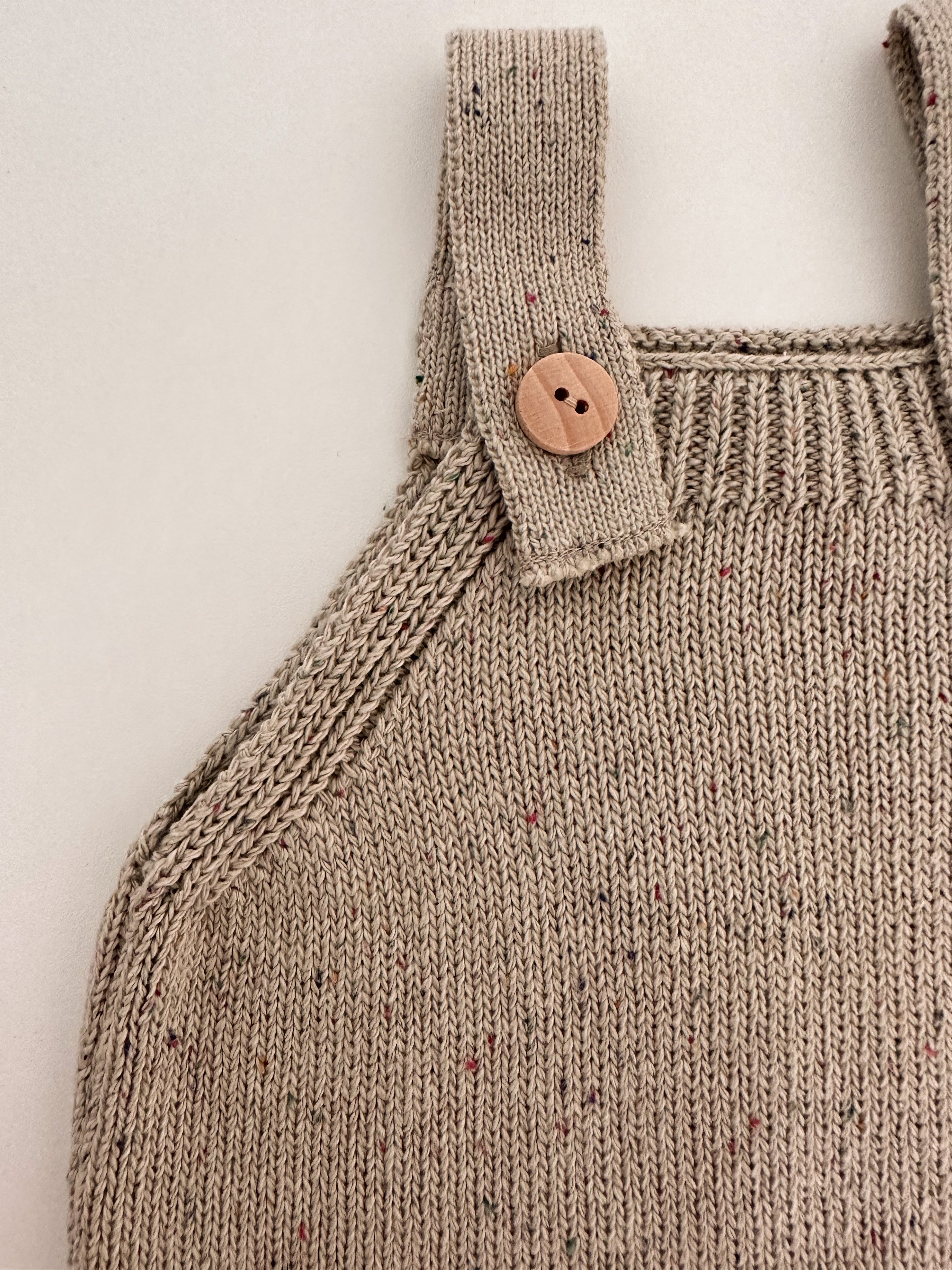 KNIT DUNGAREES MULTICOLOR