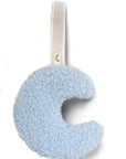 TEDDY PACIFIER CLIP MOON BABY BLUE