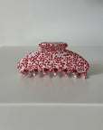 MATILDA HAIR CLIP RUBY RED