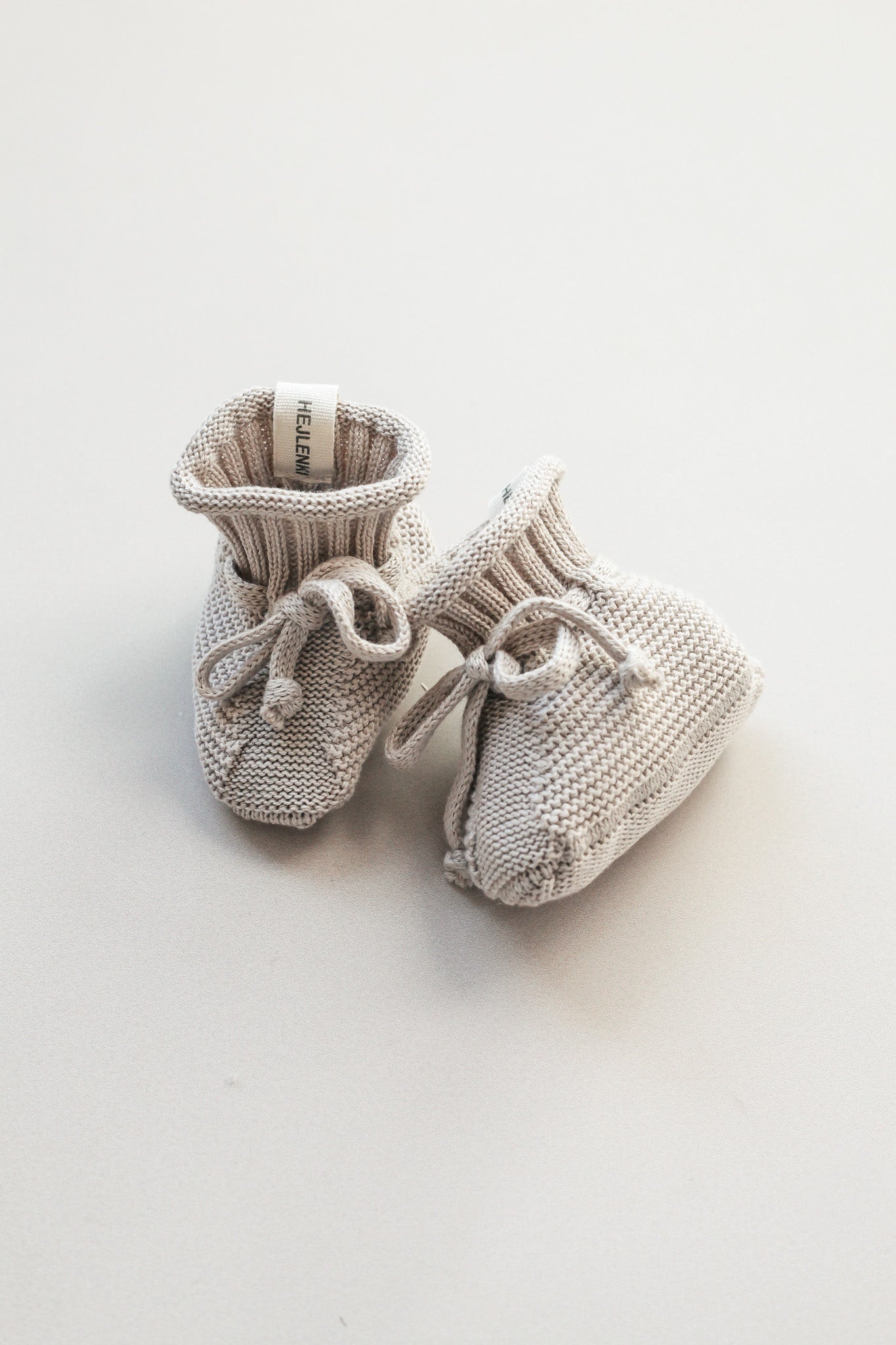 BABY KNIT SHOES SAND
