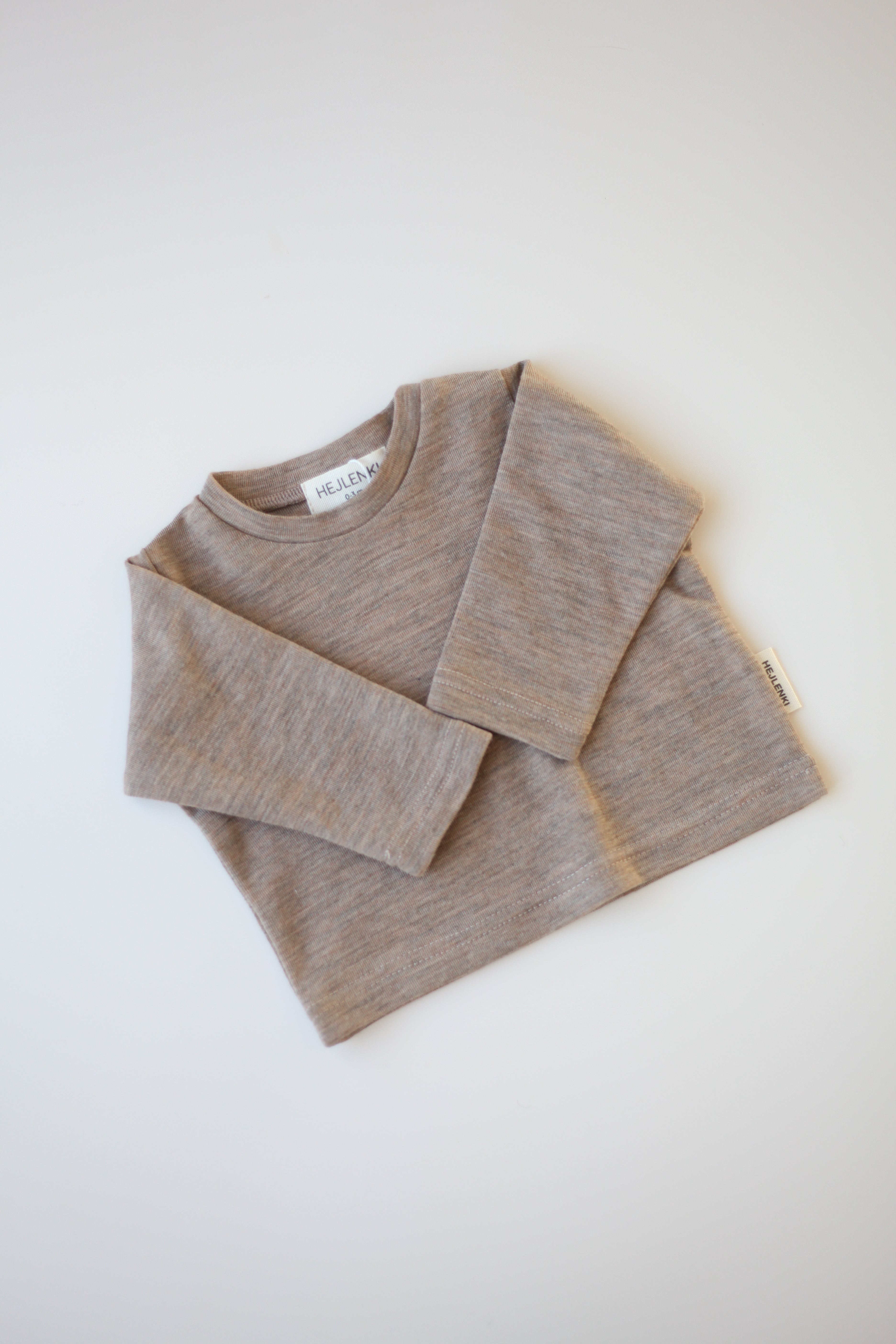 PURE WOOL SHIRT BEIGE MELANGE