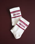 MOM SOCKS BURGUNDY (limited edition)