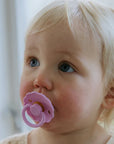4-PACK SILICONE PACIFIER ROSY ROMANCE