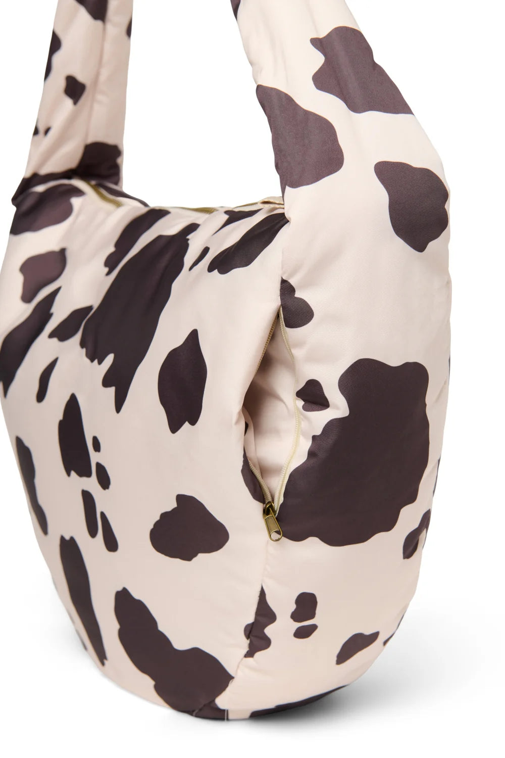 PUFFY CROSSBODY BAG COW