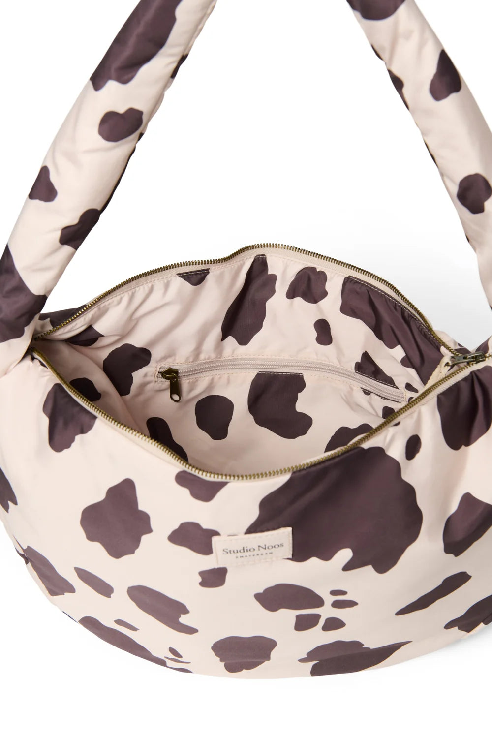 PUFFY CROSSBODY BAG COW