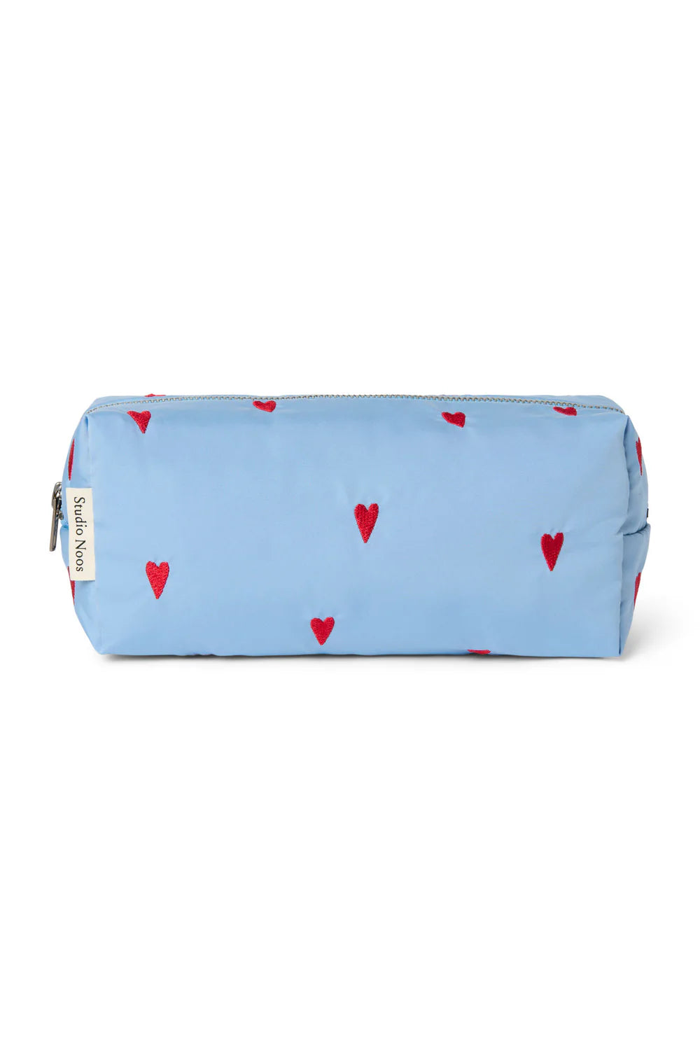 POUCH BAG LIGHT BLUE HEARTS