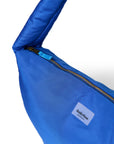 PUFFY CROSSBODY BAG BLUE