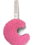 TEDDY PACIFIER CLIP MOON CANDY