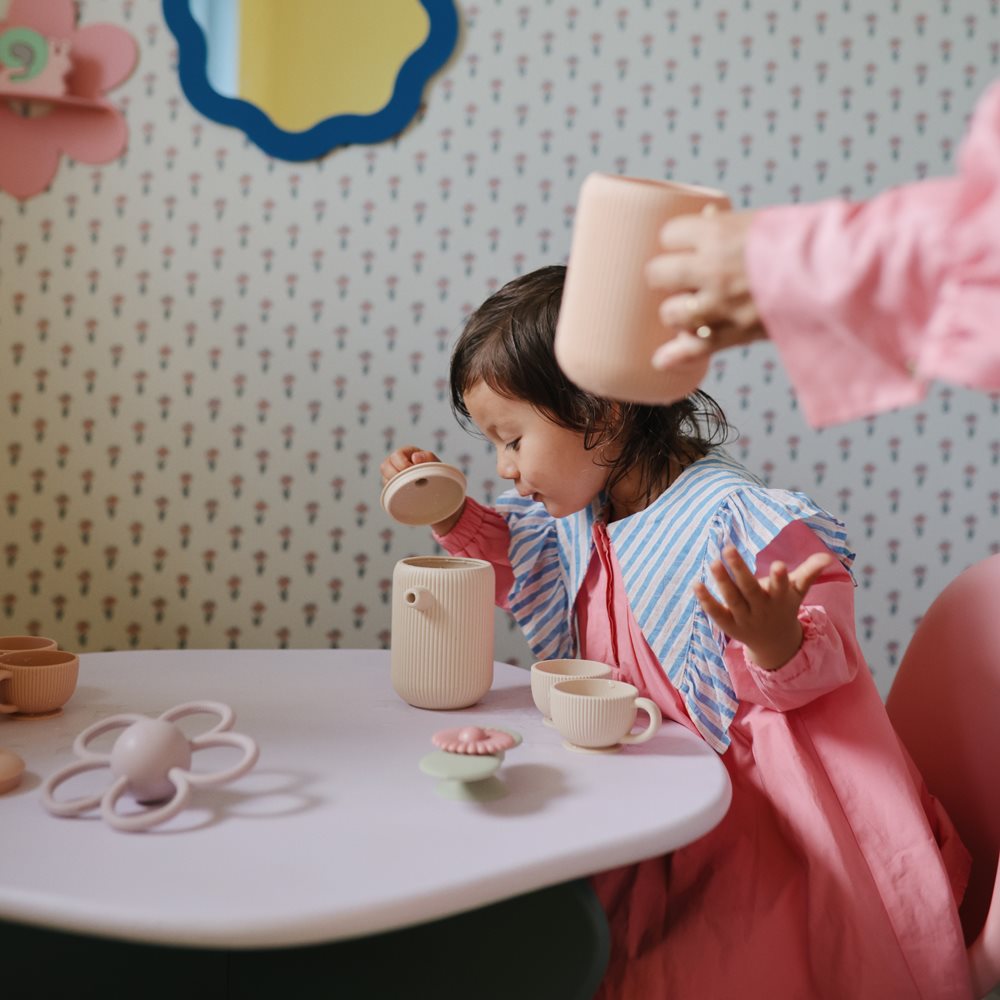 SILICONE TEA PLAY SET