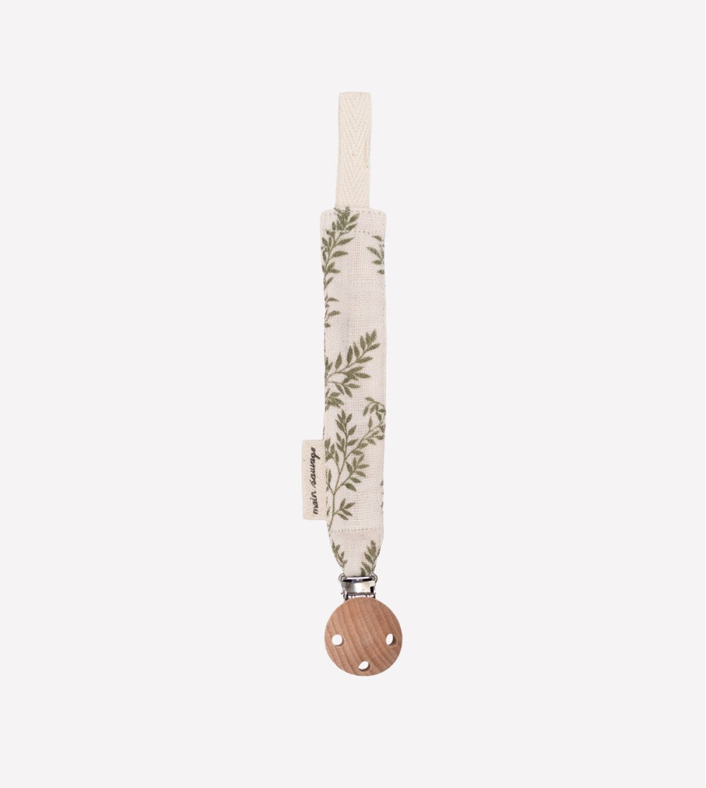 PACIFIER CLIP BAY LEAVES