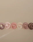 6-PACK LATEX PACIFIER BLOOMING LOVE