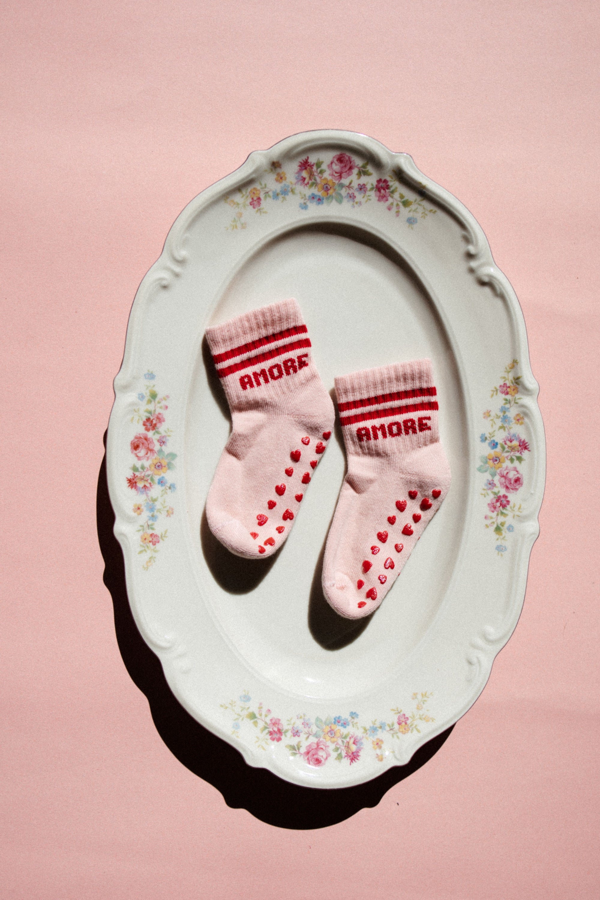 ANTI-SLIP SOCKS AMORE ROSE