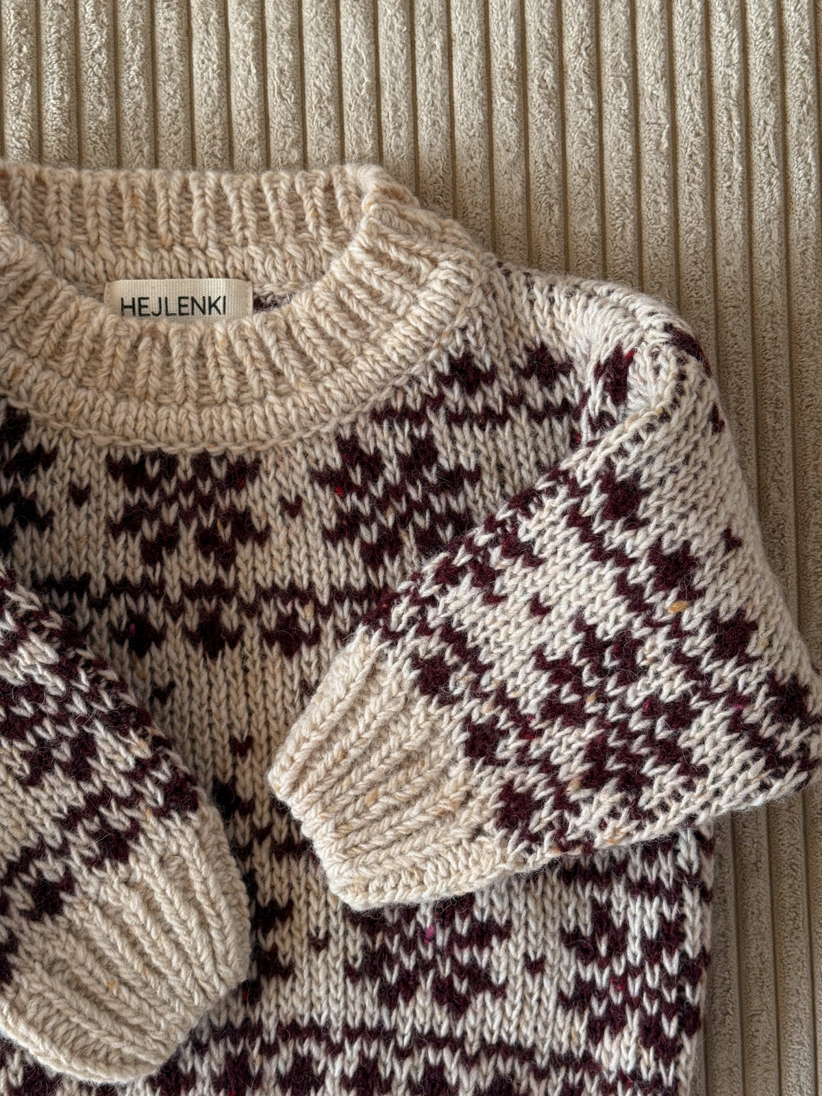 NORWEGIAN WOOL KNIT PULLI