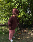 SOFT CORDUROY PANTS ROSEWOOD