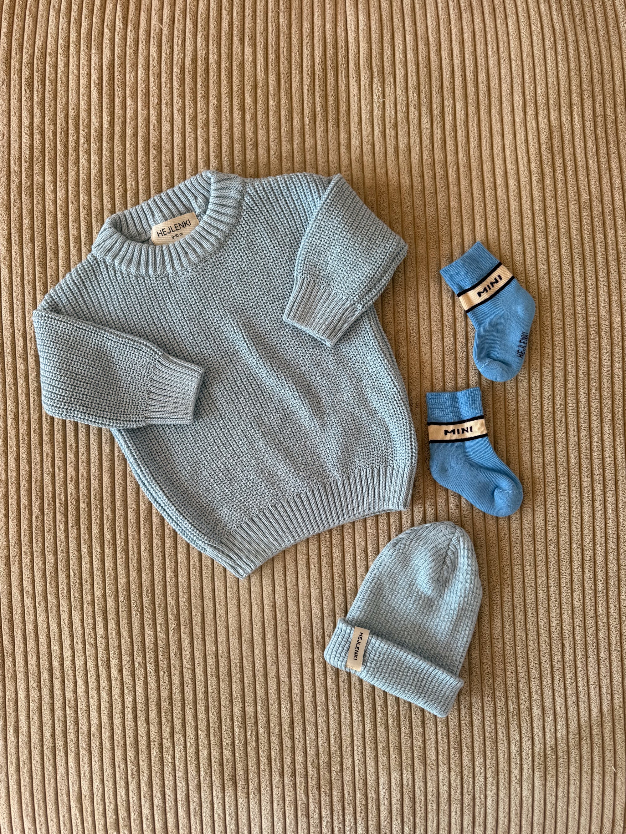 CHUNKY KNIT PULLI ICE MELT