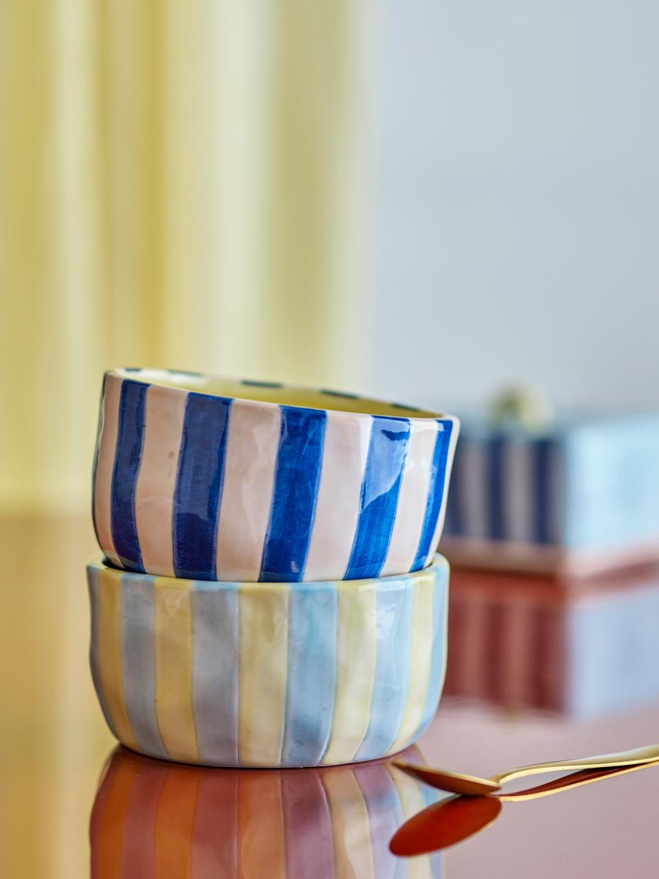 HANDPAINTED BOWLS (SET OF 2)