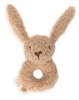 SOFT RATTLE BUNNY BROWN