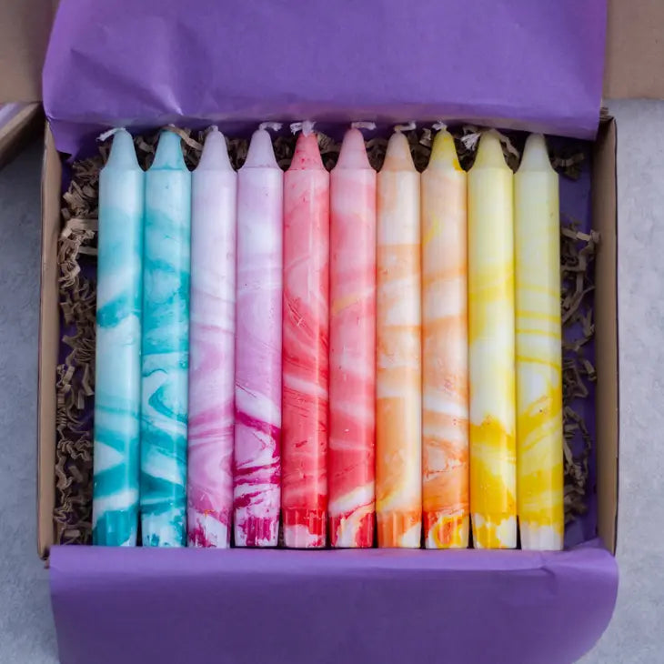 MARBLE CANDLES GIFT BOX